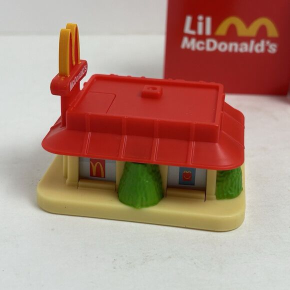 2025 McDONALDS LIL' McDONALDS HAPPY MEAL TOY-#2 MINI RESTAURANT-NEW! - Picture 3 of 4